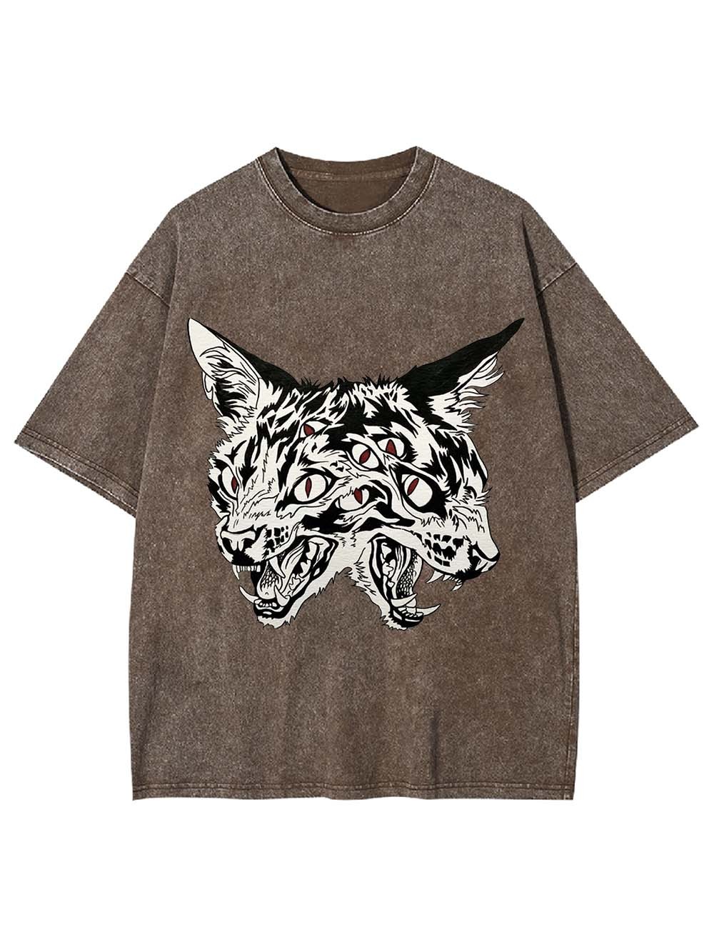 Feral Nightmare Washed Tshirt