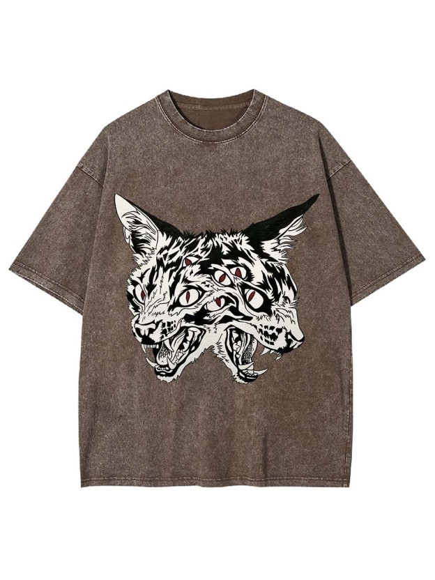 Feral Nightmare Washed Tshirt