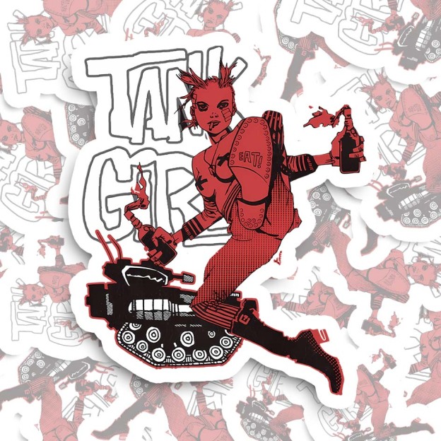 Tank Girl Sticker