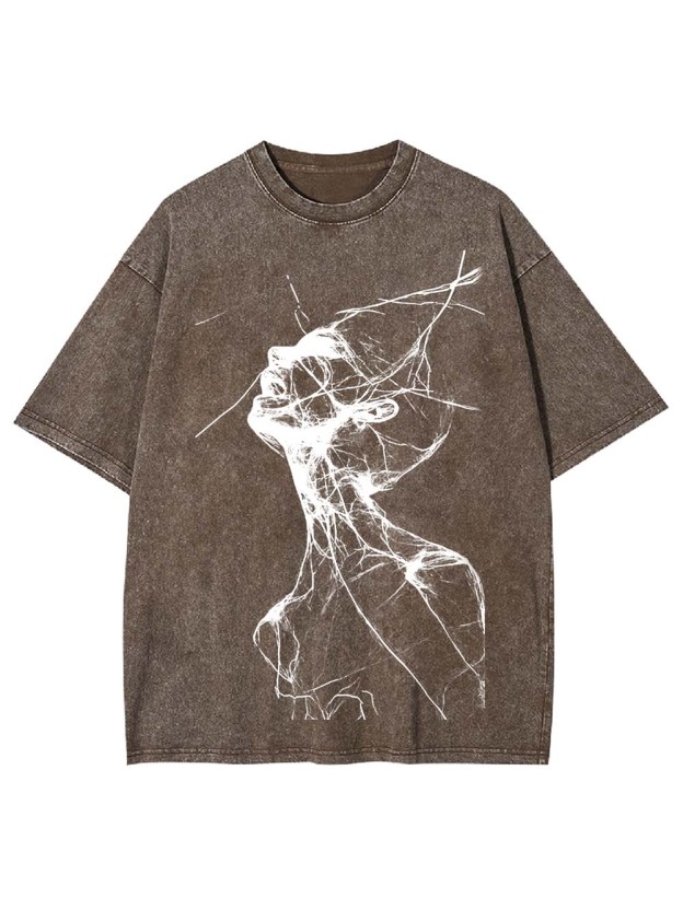 Struggling Consciousness Washed Tshirt