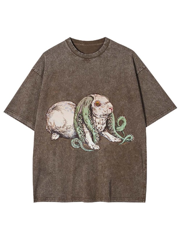 Octobunny Fusion Washed Tshirt