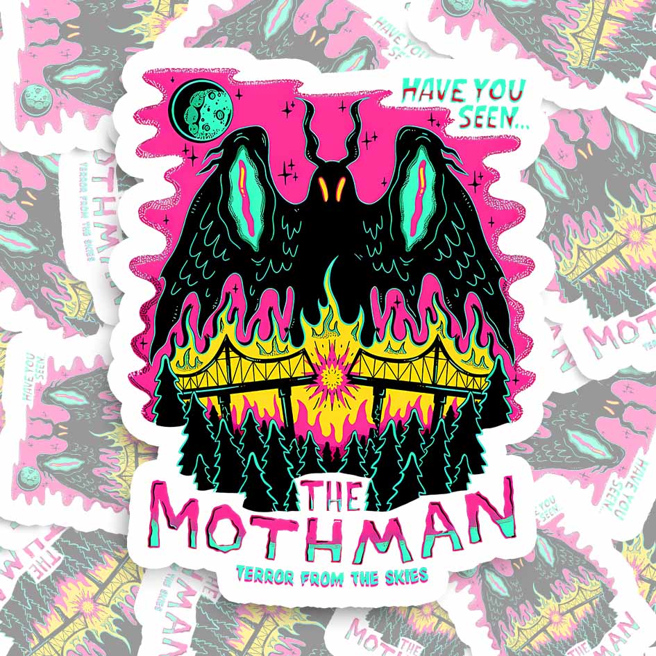 Mothman Sticker