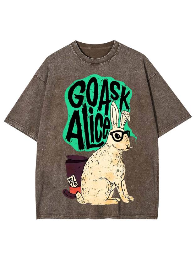 Go Ask Alice Washed Tshirt