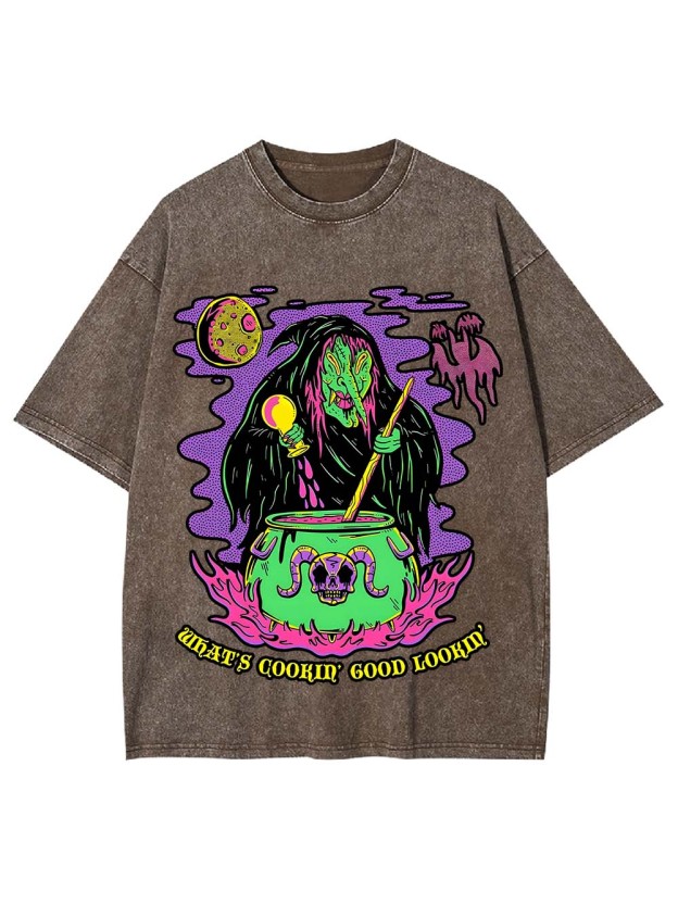 What's Cookin' Good Lookin Washed Tshirt