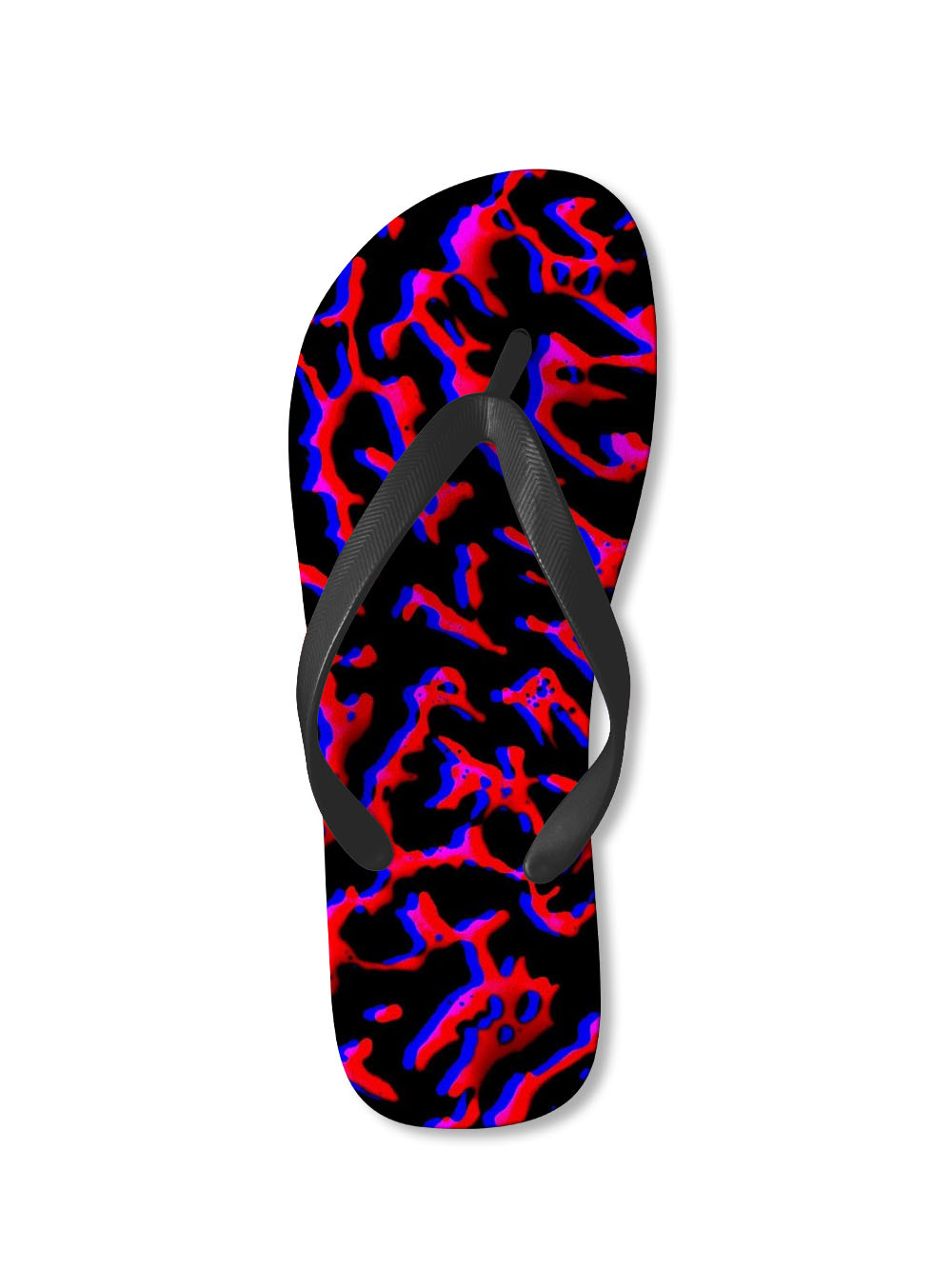 Neon Lava FLIP FLOPS