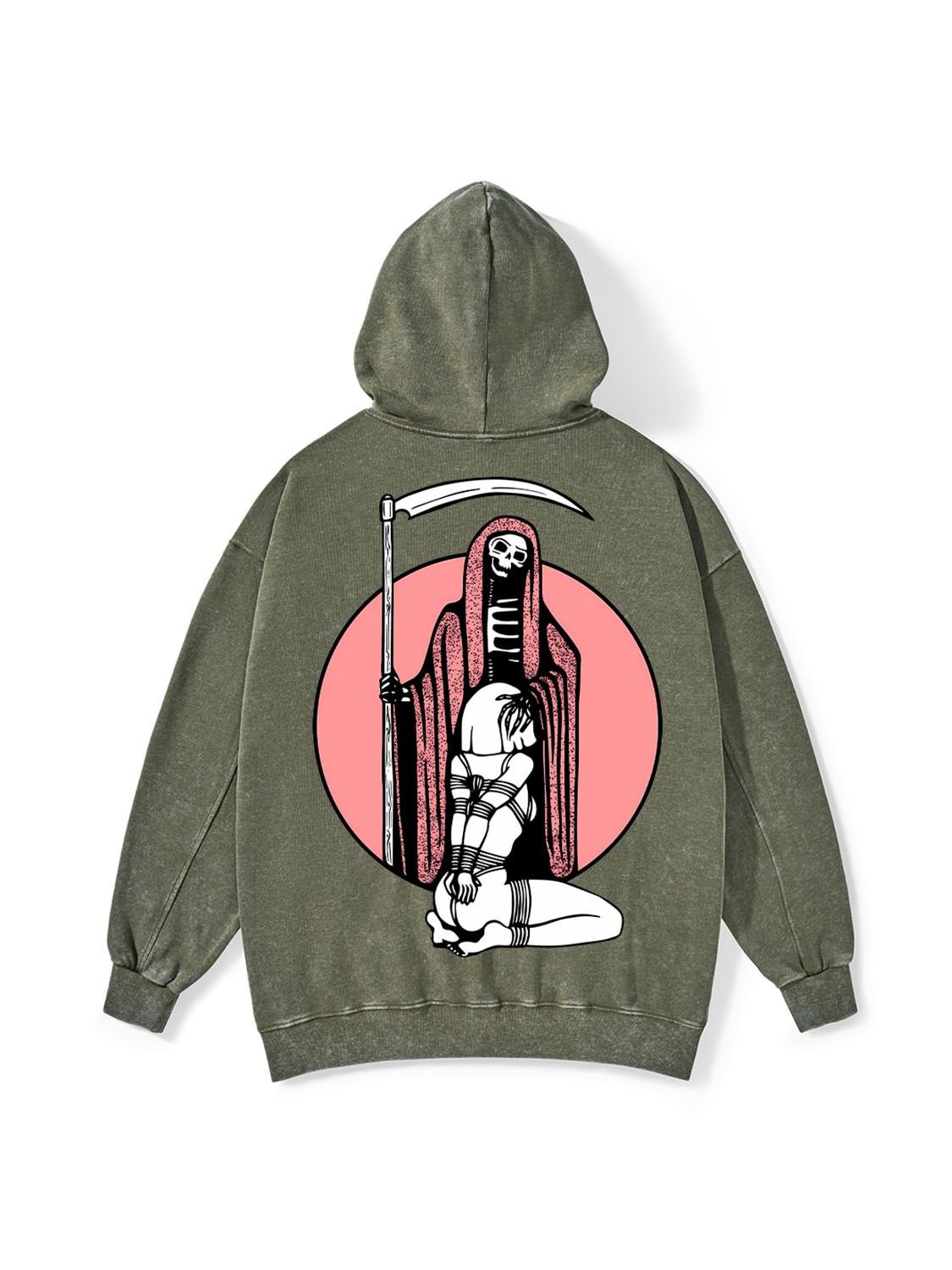 Death And Bound Washed Hoodie