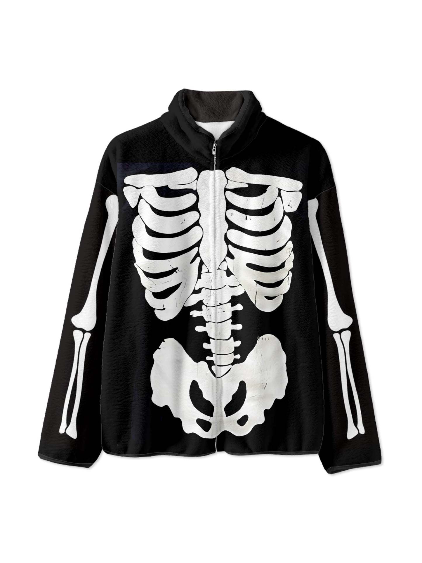 Skeleton Torso Fleece Jacket