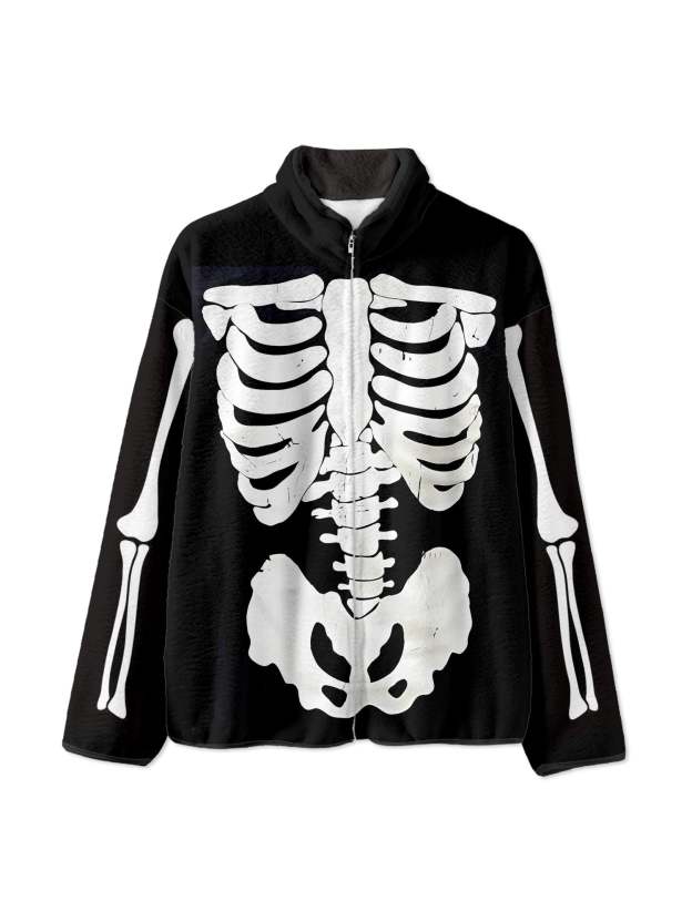 Skeleton Torso Fleece Jacket