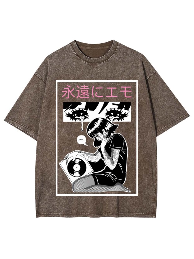 Forever Emo Washed Tshirt