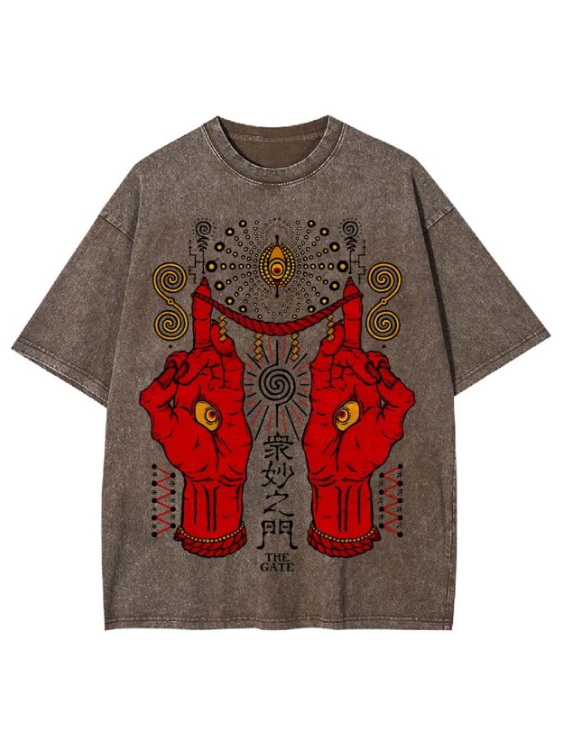 The Mystical Gate Washed Tshirt