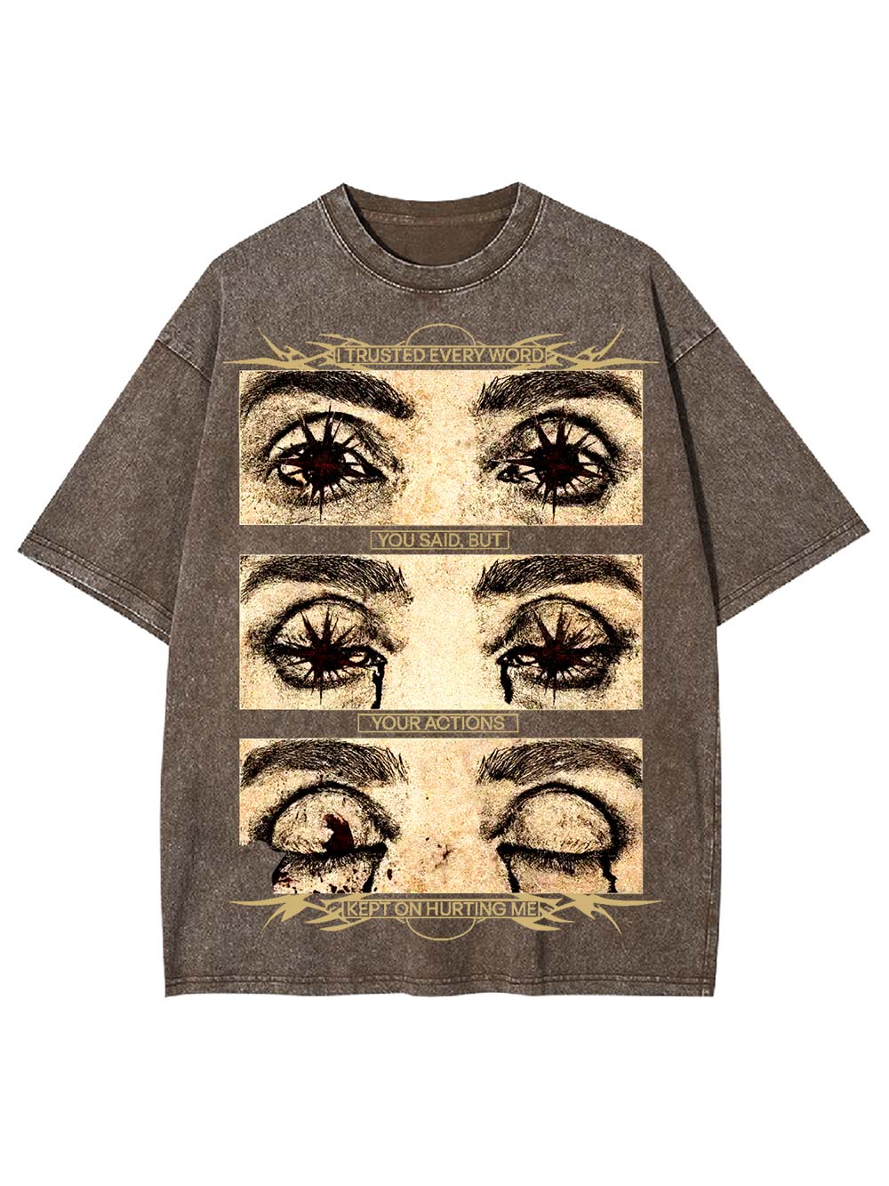 Broken Trust Chronicles Washed Tshirt