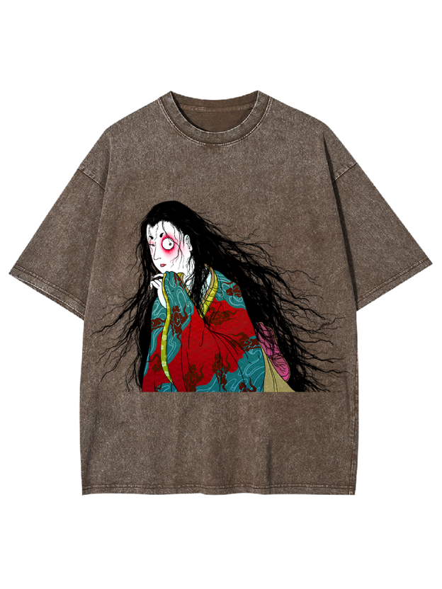Haunting Elegance Washed Tshirt