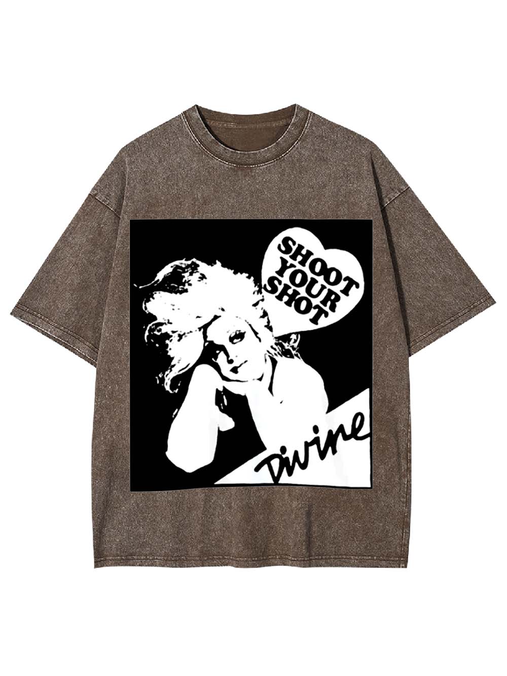 Shoot Your Shot Washed Tshirt