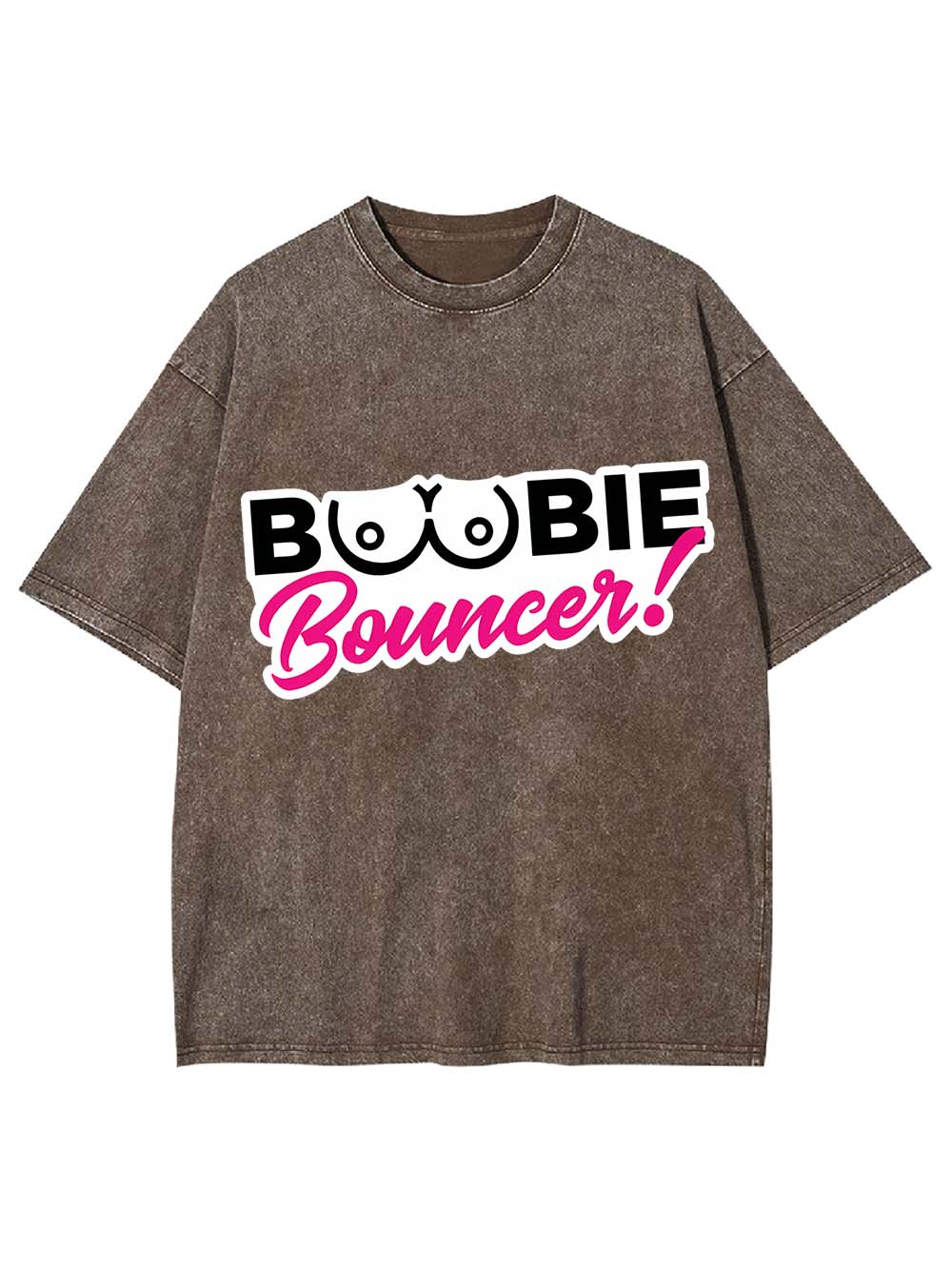 Boobie Bouncer Washed Tshirt