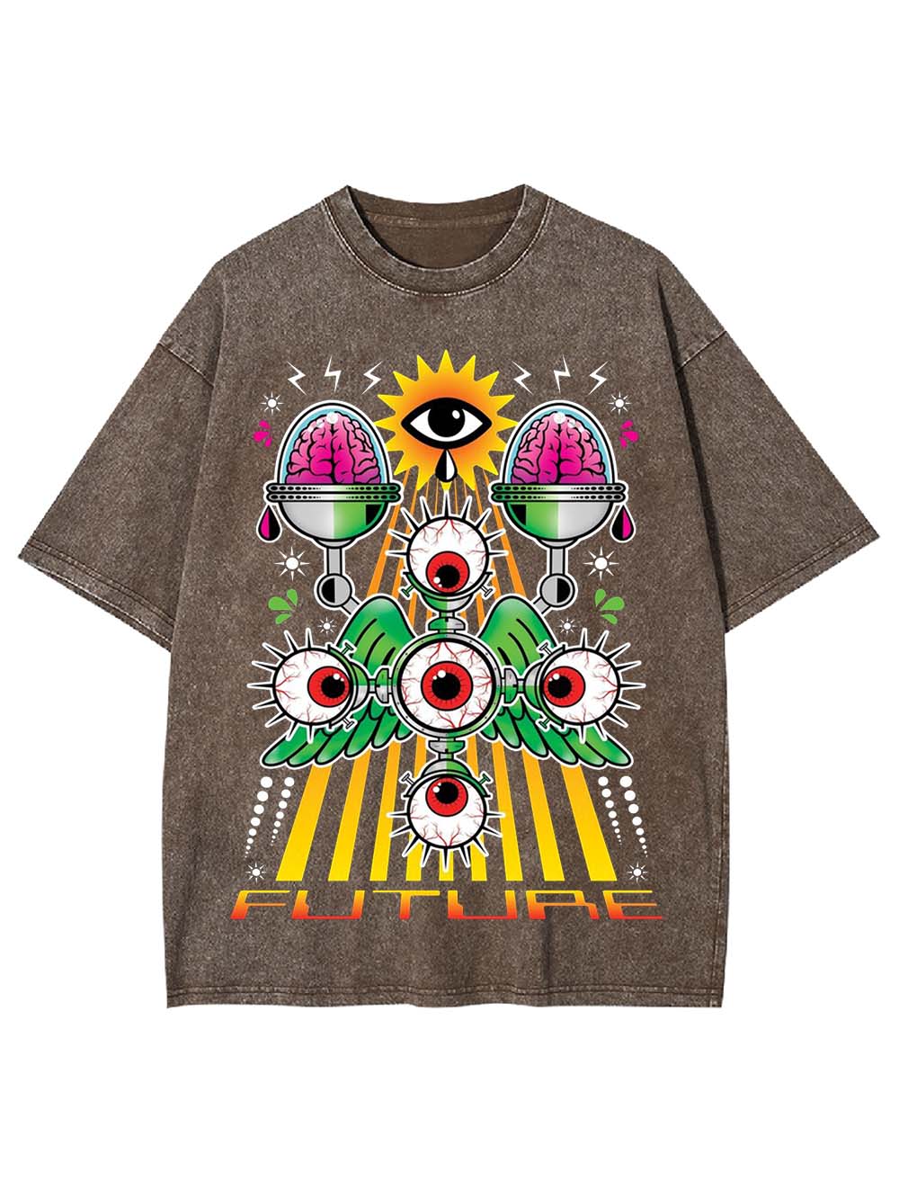 VISIONARY FUTURE WASHED TSHIRT