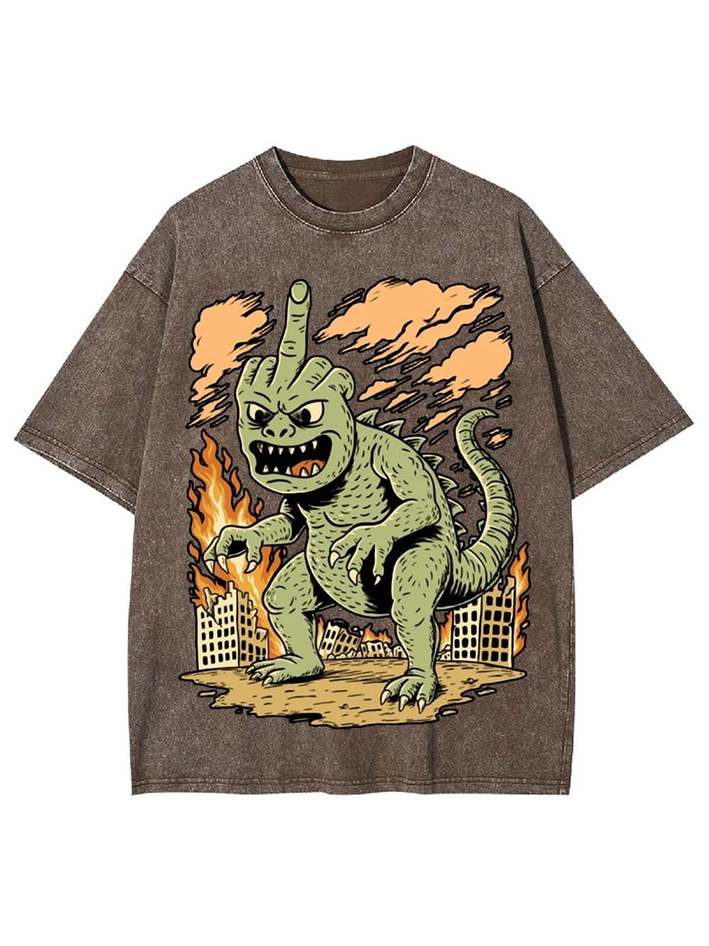 Rampaging Beast Washed Tshirt