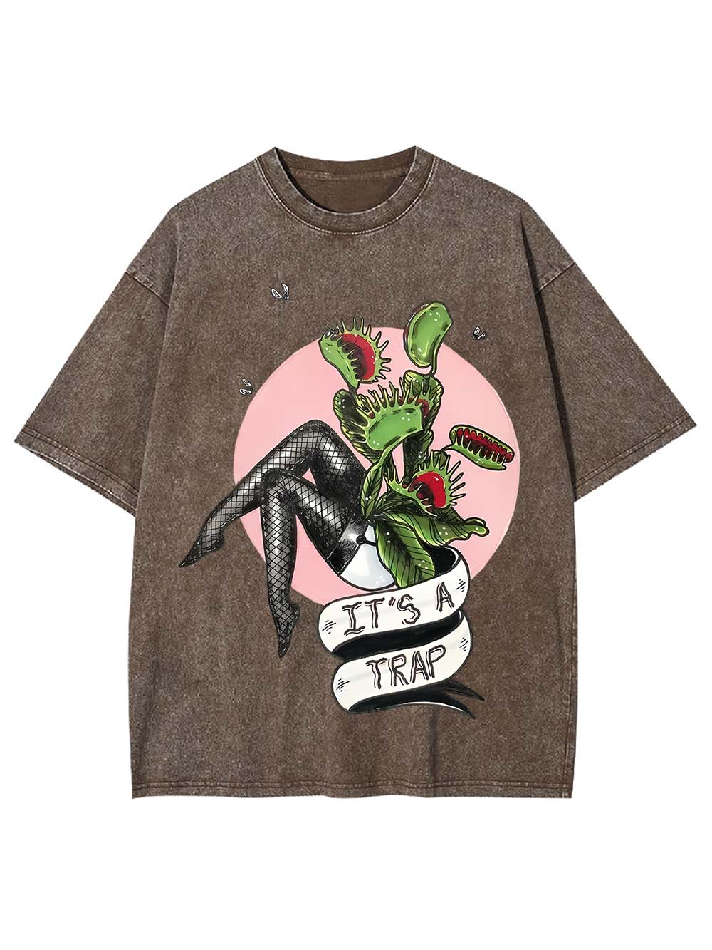 It's A Trap Washed Tshirt