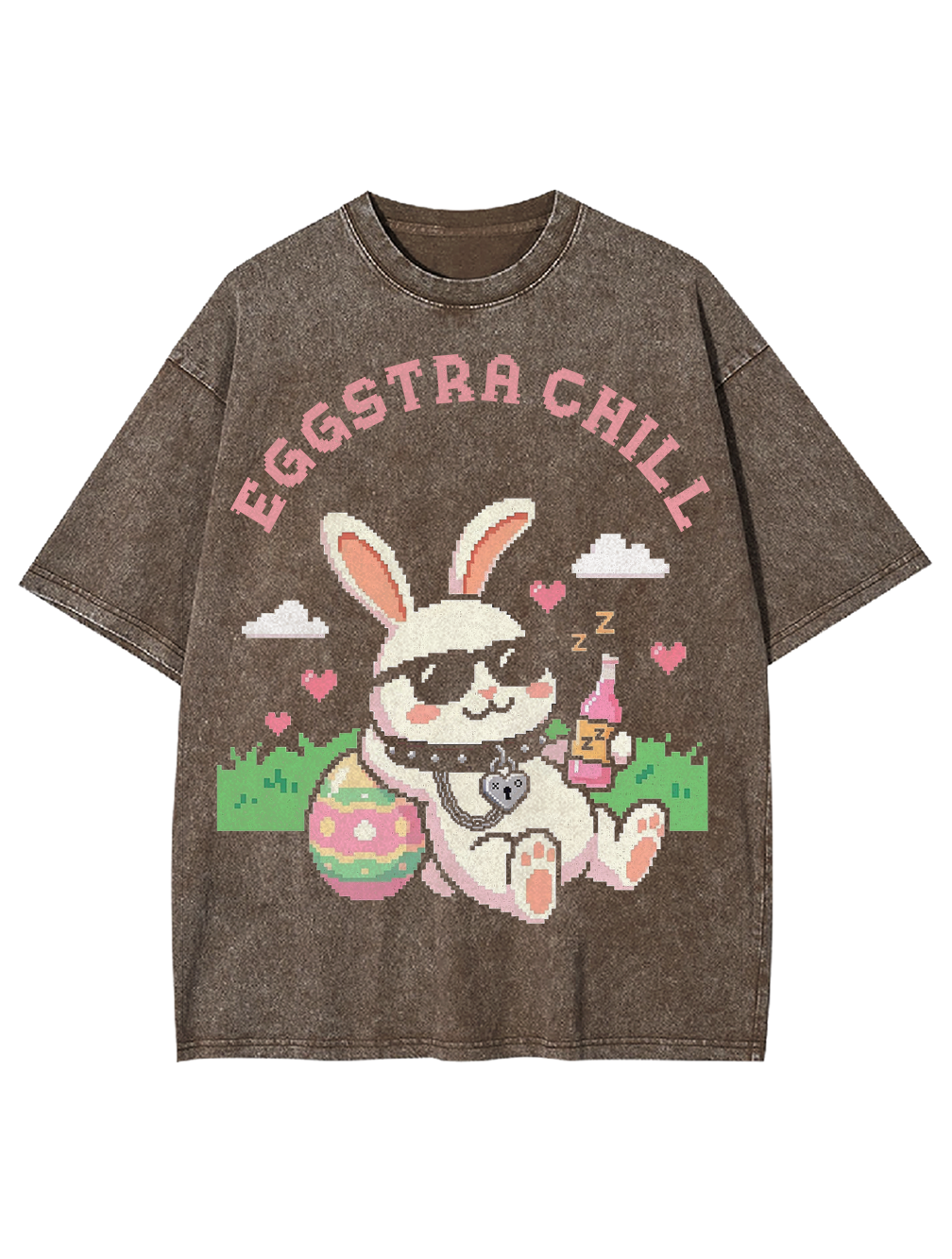 Eggstra Chill Washed Tshirt