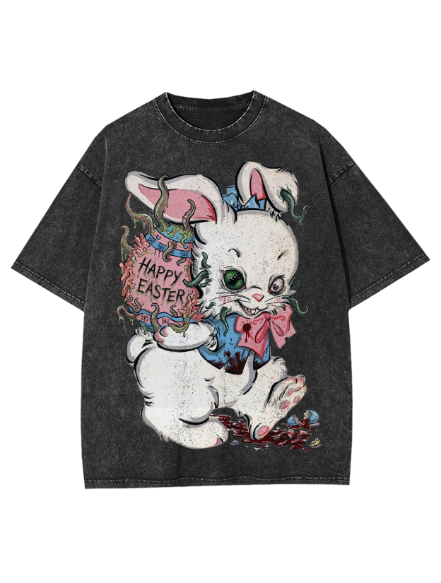 Happy Easter Washed Tshirt