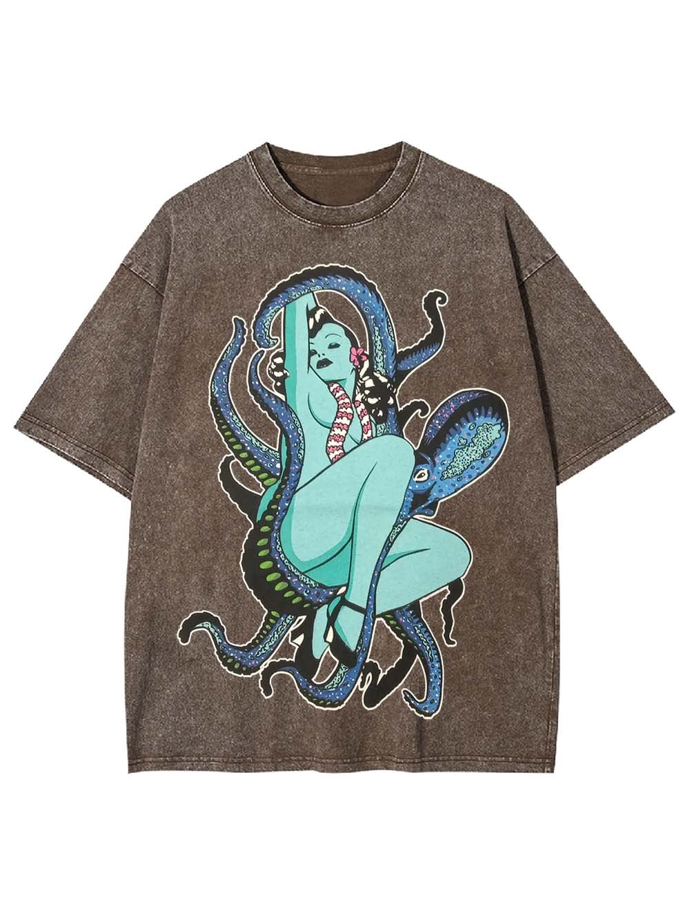 Entangled with the Deep Washed Tshirt