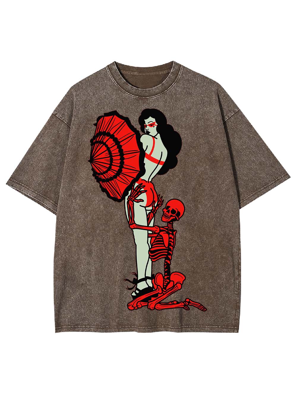 LOVE BEYOND THE GRAVE WASHED TSHIRT