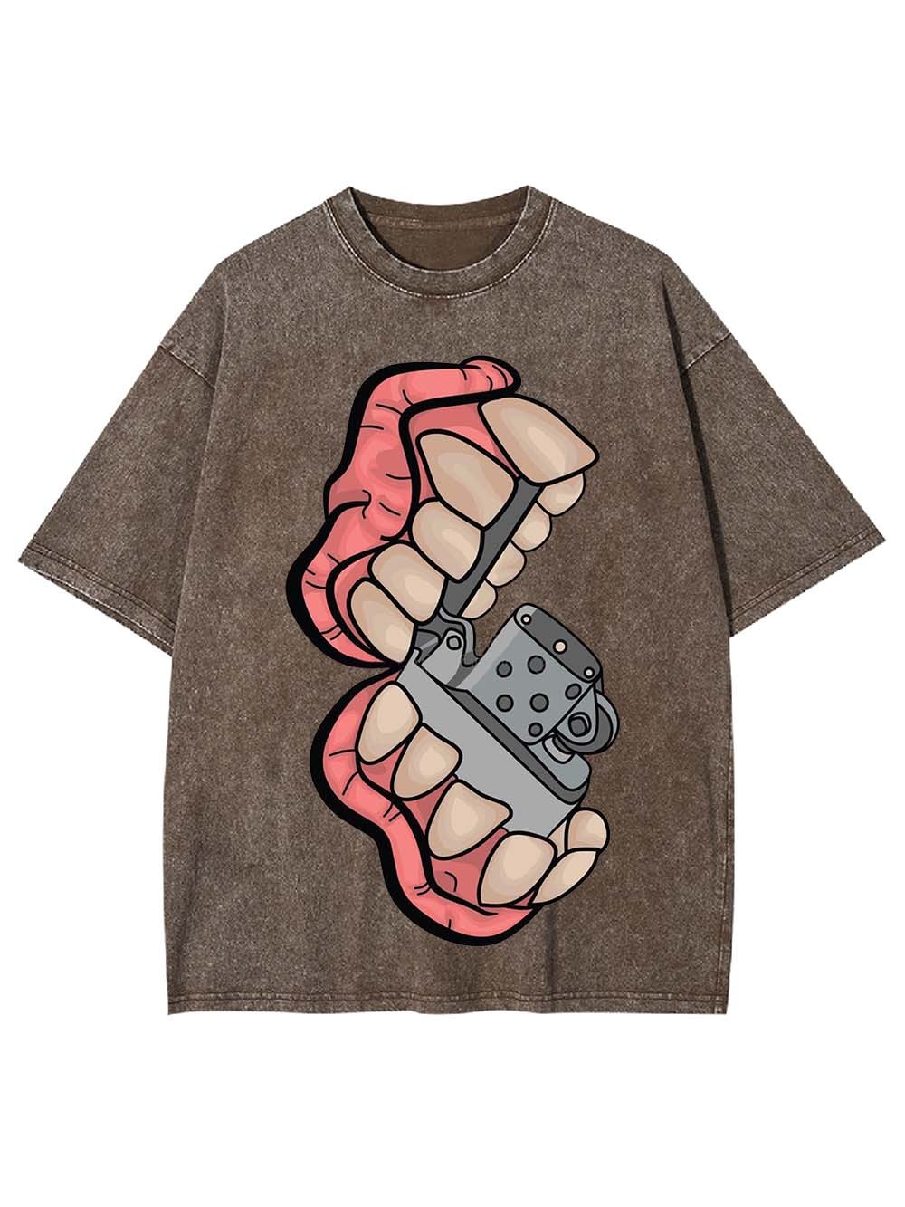 Teeth Lighter Washed Tshirt