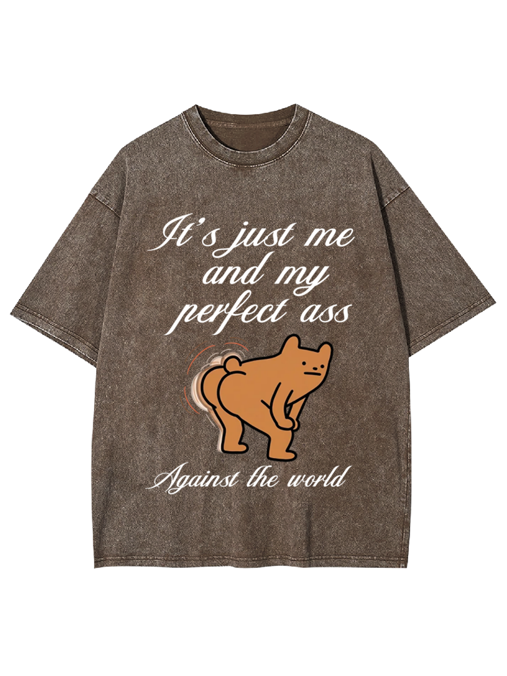 Against the World Washed Tshirt