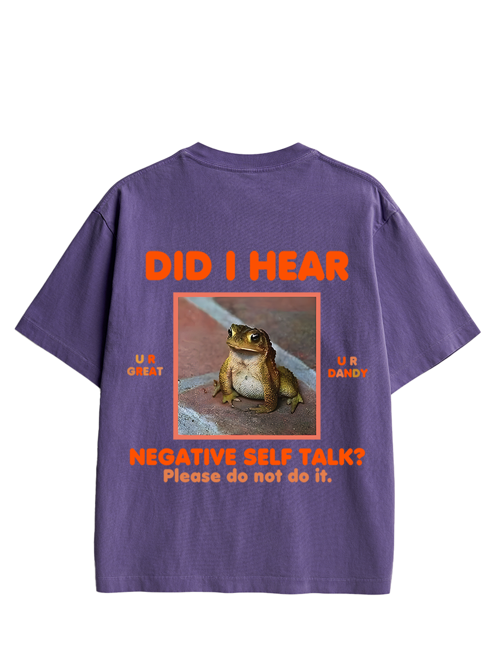 Frog Therapist Double Sided Print Washed TShirt