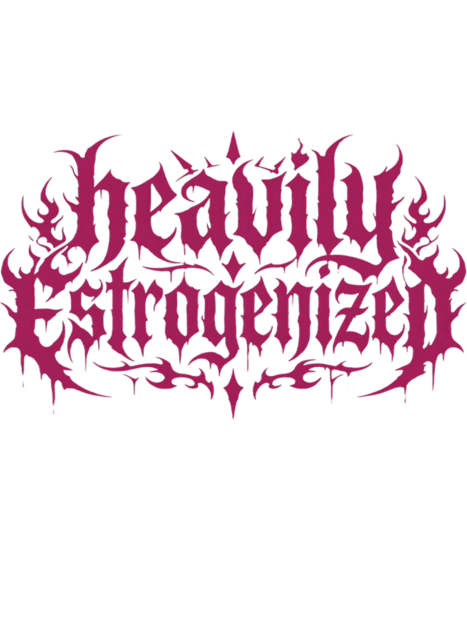 Heavily Estrogenized Washed Tshirt