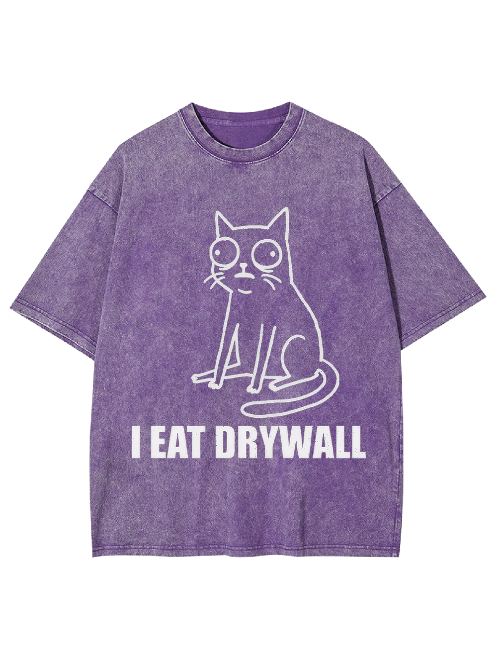 I EAT DRYWALL Washed Tshirt