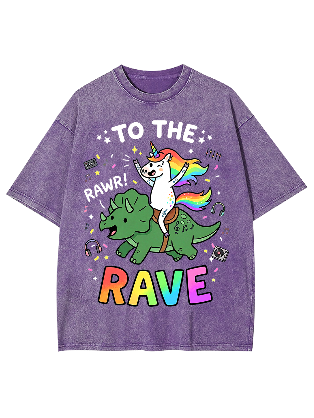 TO THE RAWR Washed Tshirt