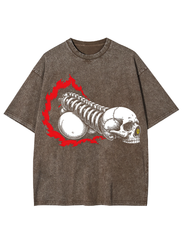 Born from ashes Washed Tshirt