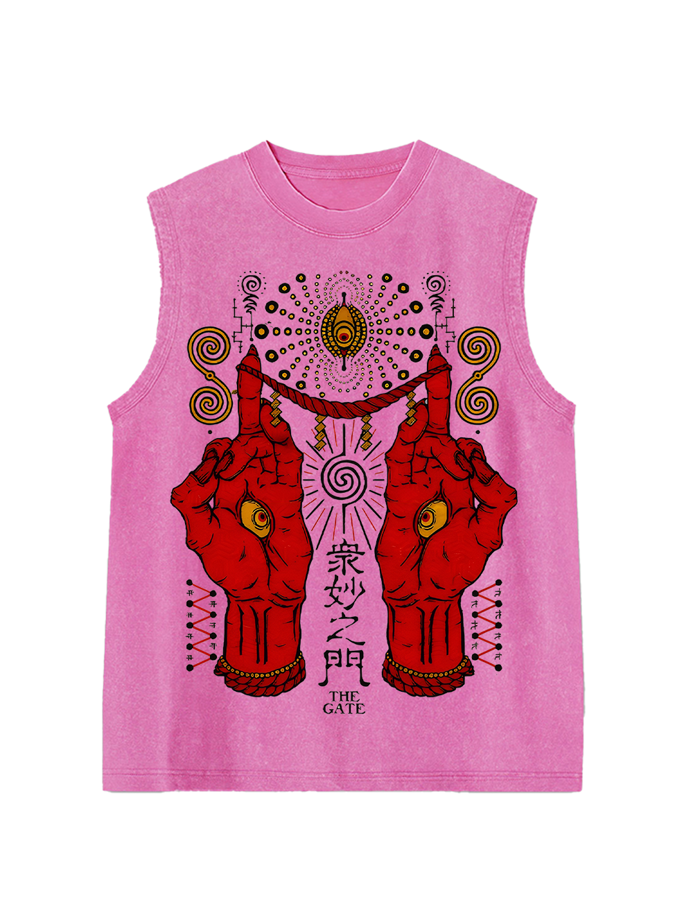 The Mystical Gate Washed Tank Top