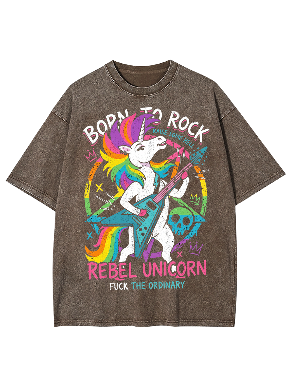 FUCK THE ORDINARY Washed Tshirt