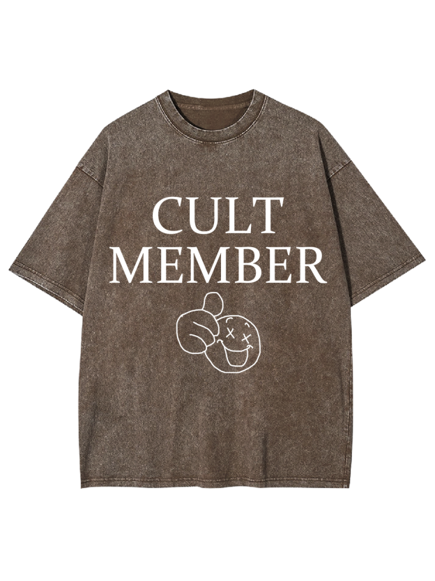 CULT MEMBER Washed Tshirt