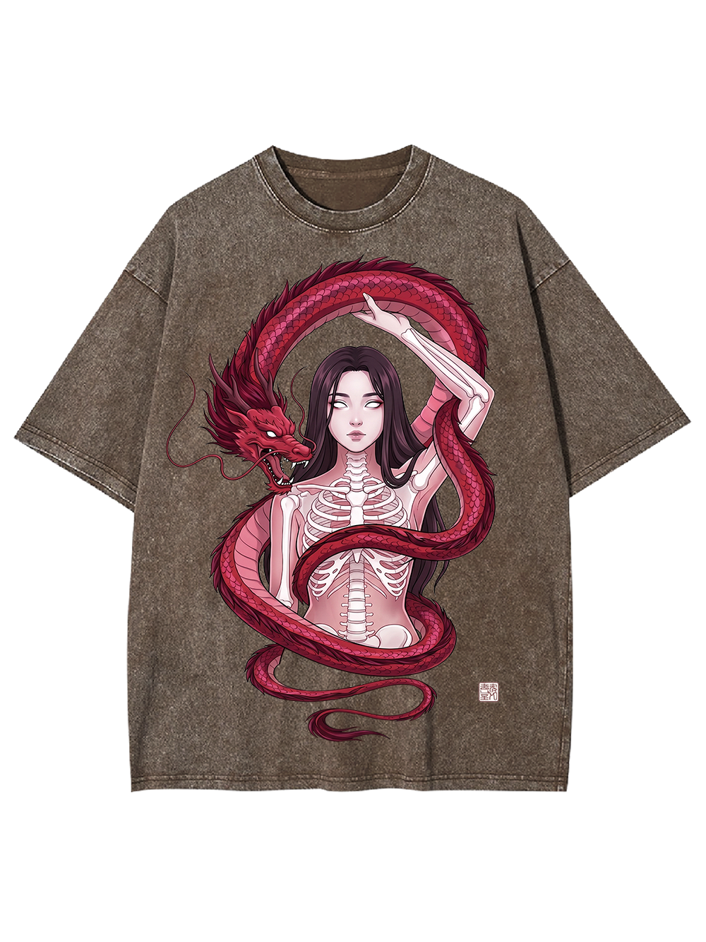 Spirit of the Red Dragon Washed Tshirt