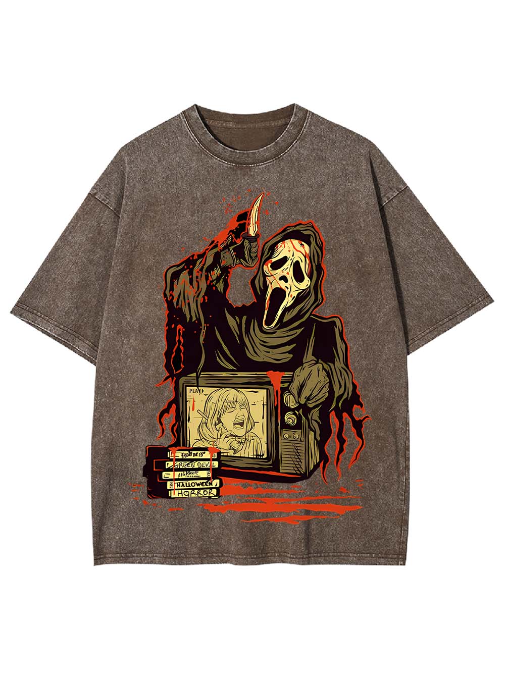 Scream of Horror Washed Tshirt
