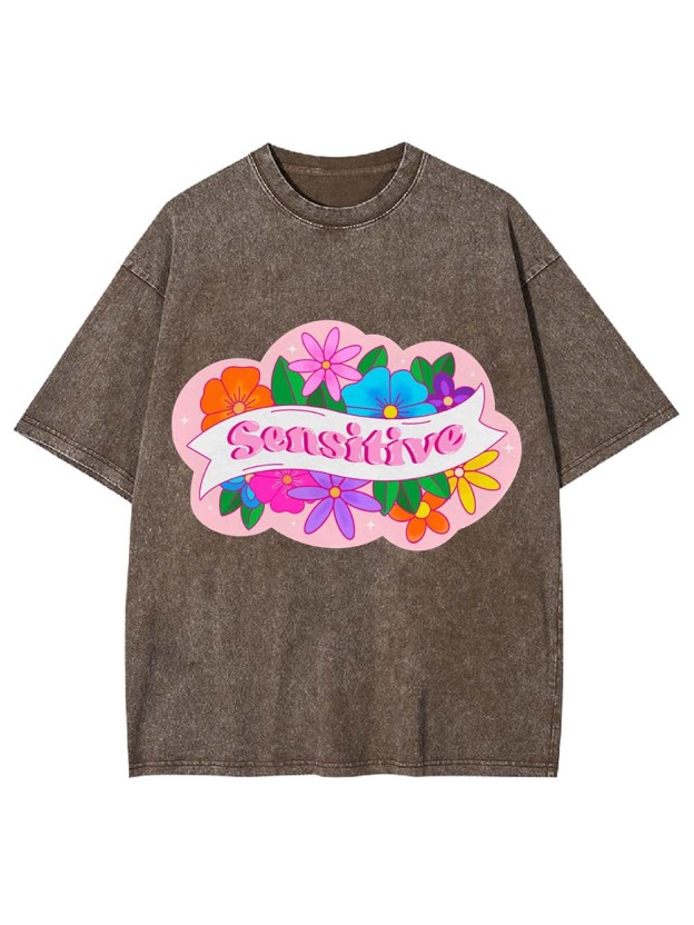 Sensitive Washed Tshirt