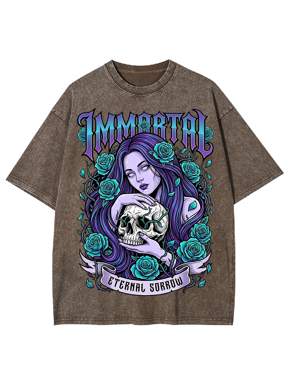 IMMORTAL ETERNAL SORROW Washed Tshirt