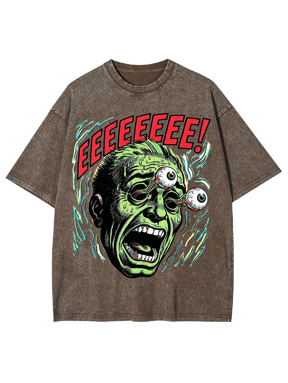 Screaming Vision Washed Tshirt