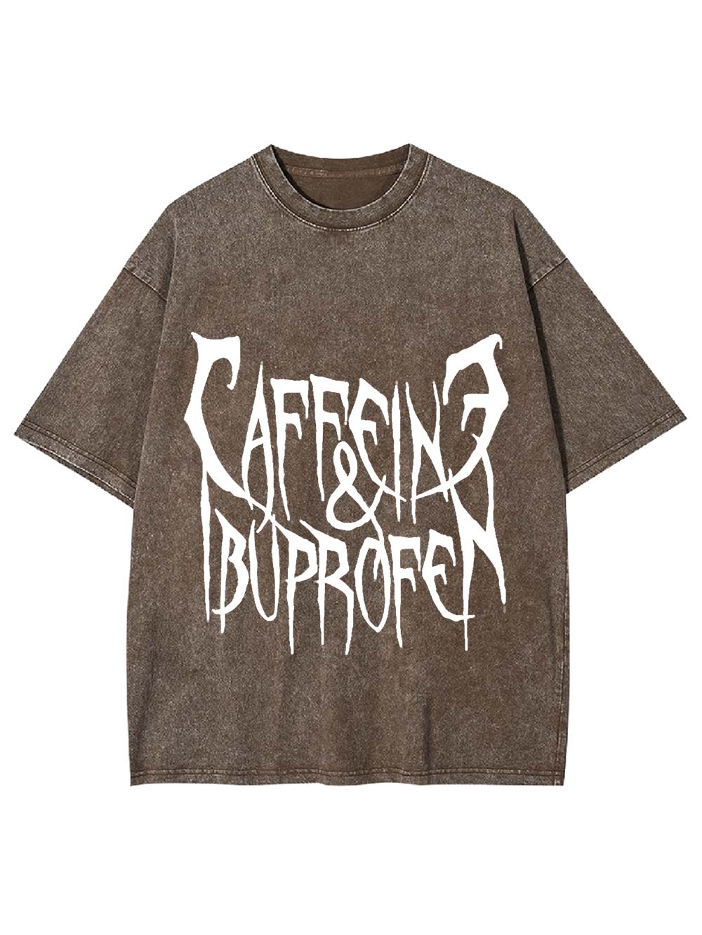 Caffeine & Ibuprofen  Washed Tshirt