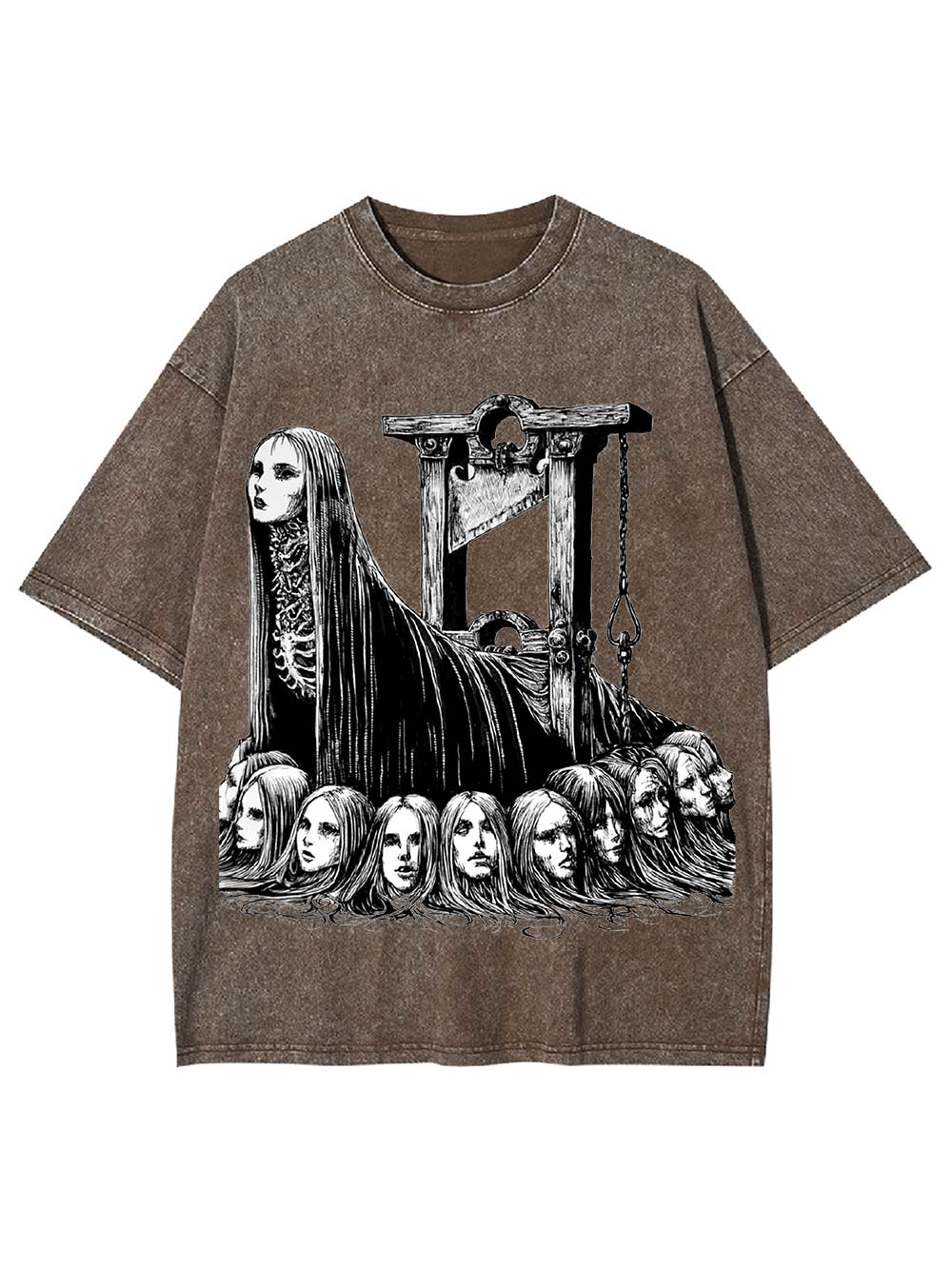 Guillotine Goddess Washed Tshirt