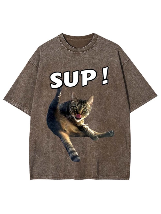 Sup! Washed Tshirt