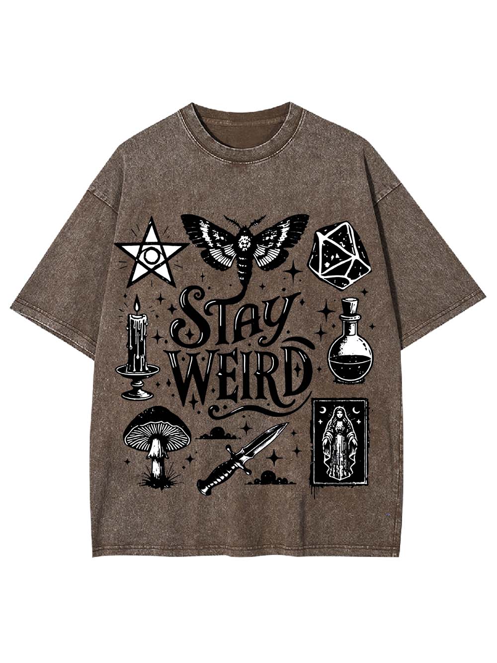 Mystic Vibes Washed Tshirt