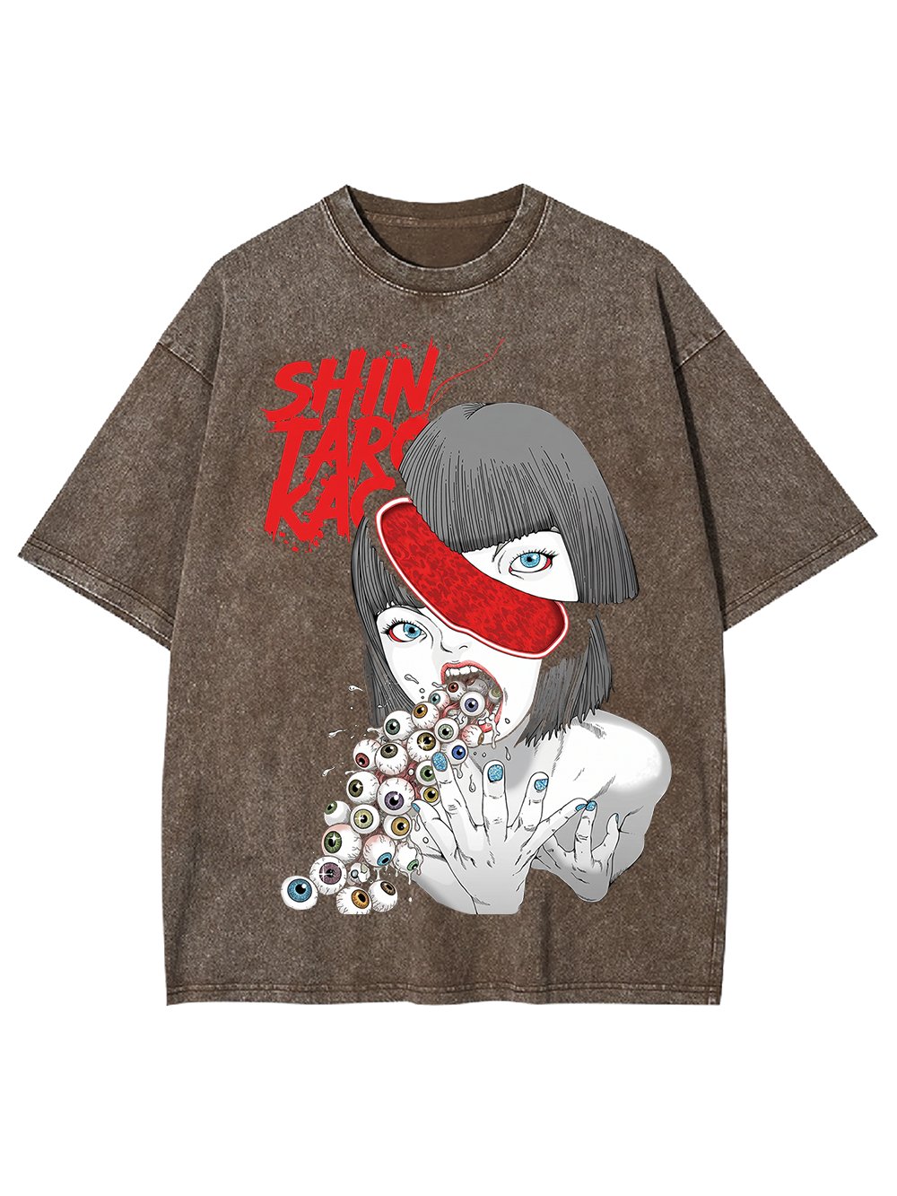 Creepy Psychedelic Eye Washed Tshirt