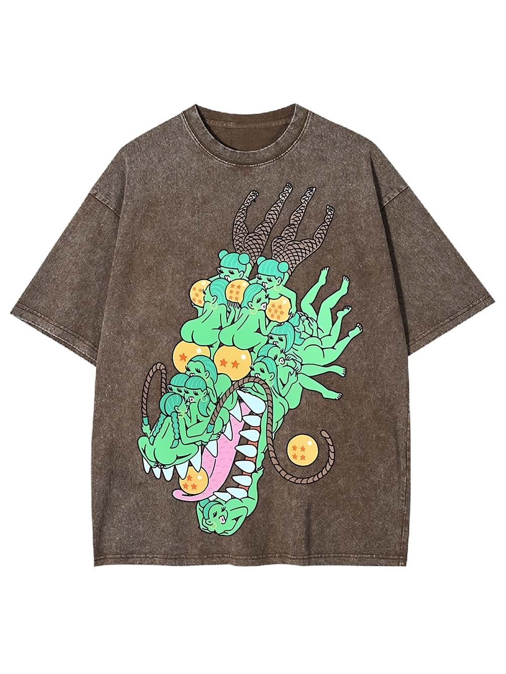 Dragon of Temptation Washed Tshirt