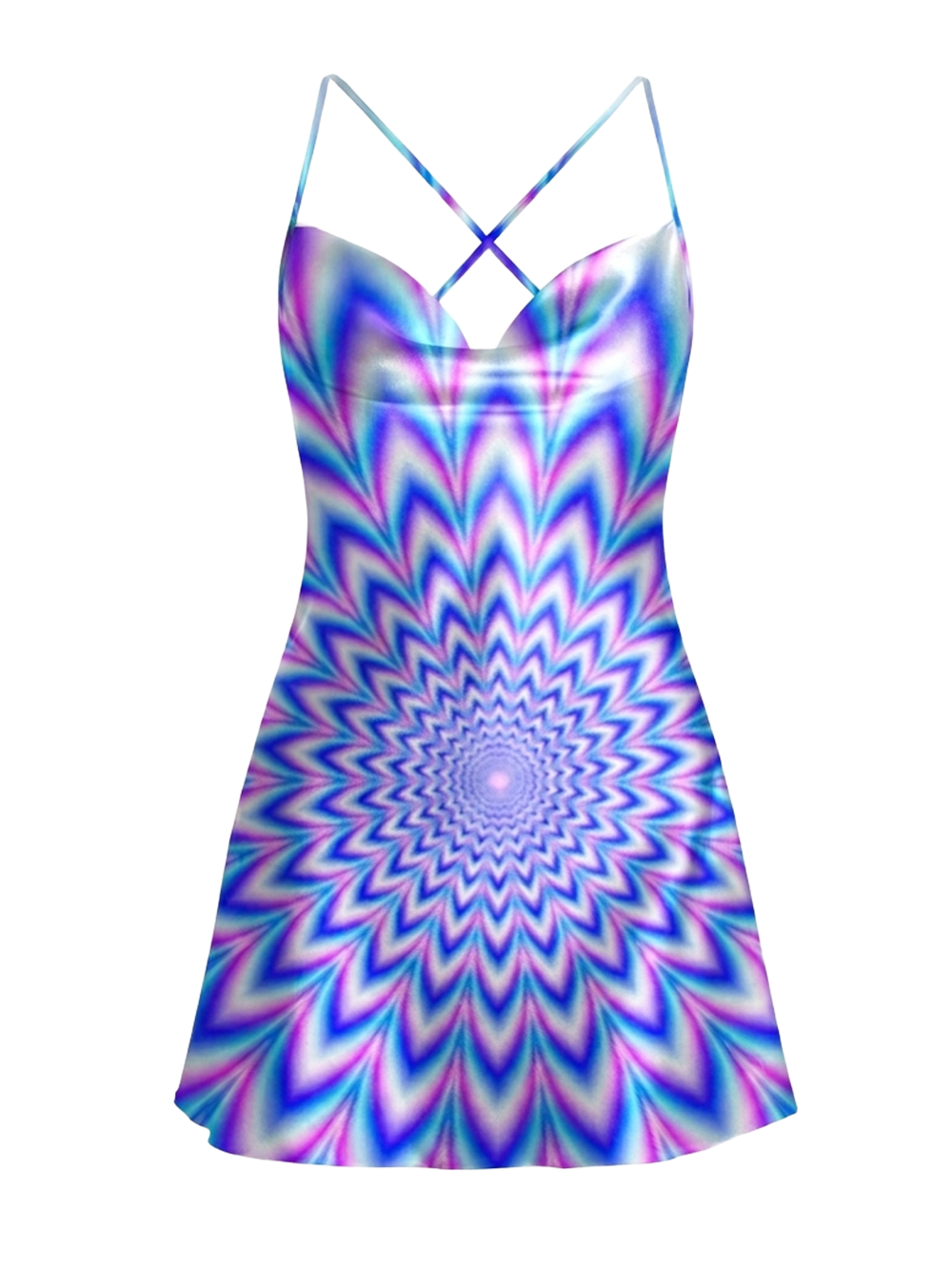 rhythm satin cross back dress GET LOST IN THE RHYTHM SATIN CROSS BACK MINI DRESS-ClassyOutlaw Sale