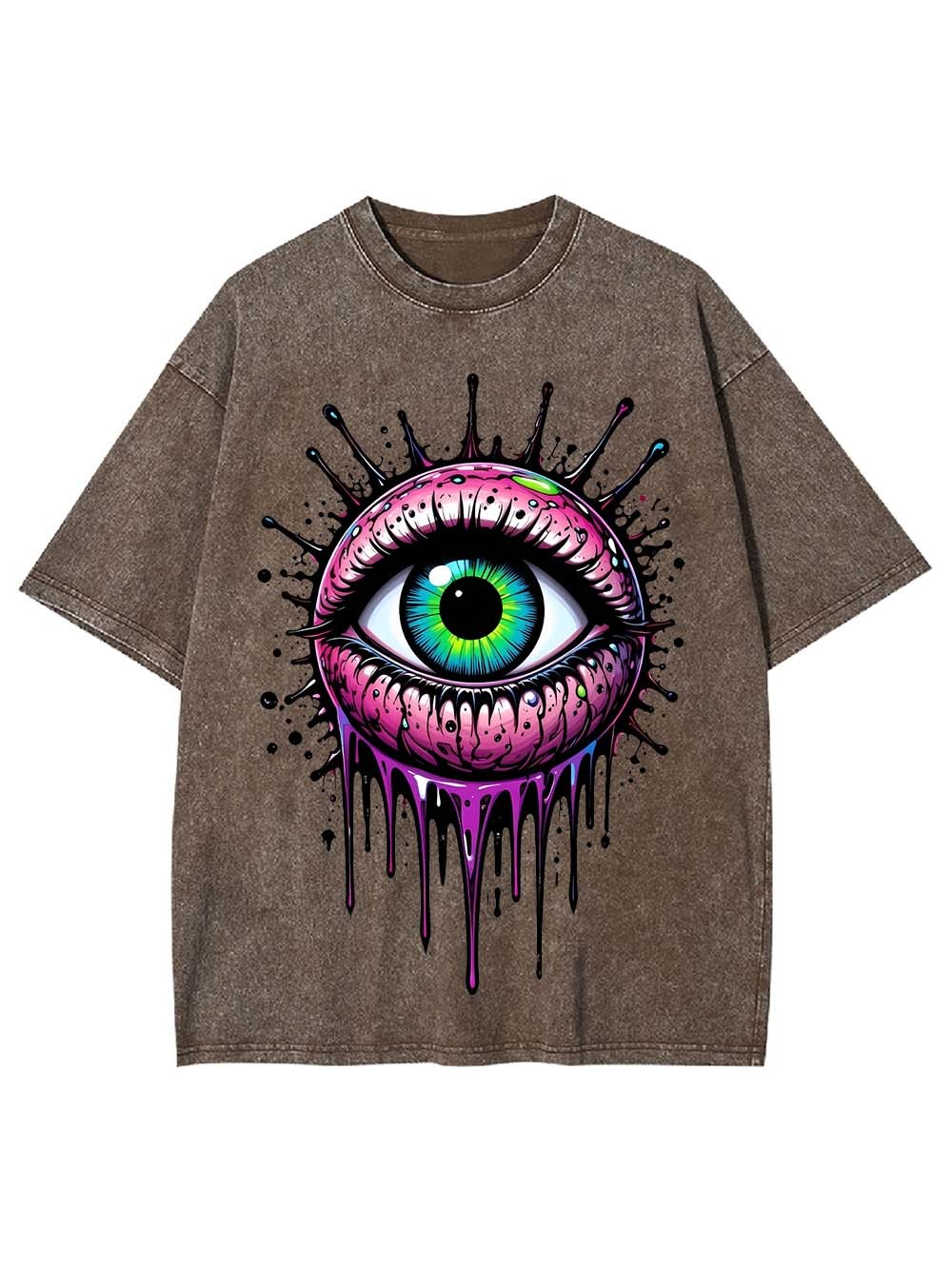 Melting Gaze Washed Tshirt