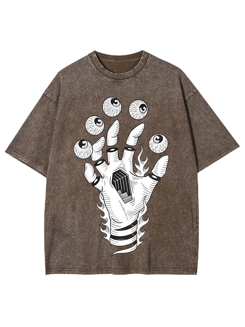 Hand of Vision Washed Tshirt