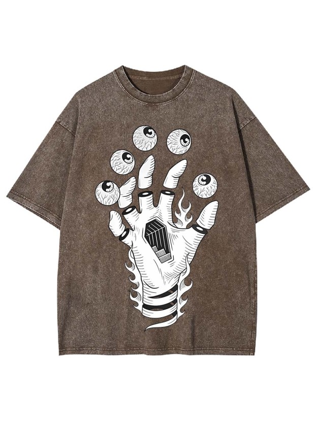 Hand of Vision Washed Tshirt